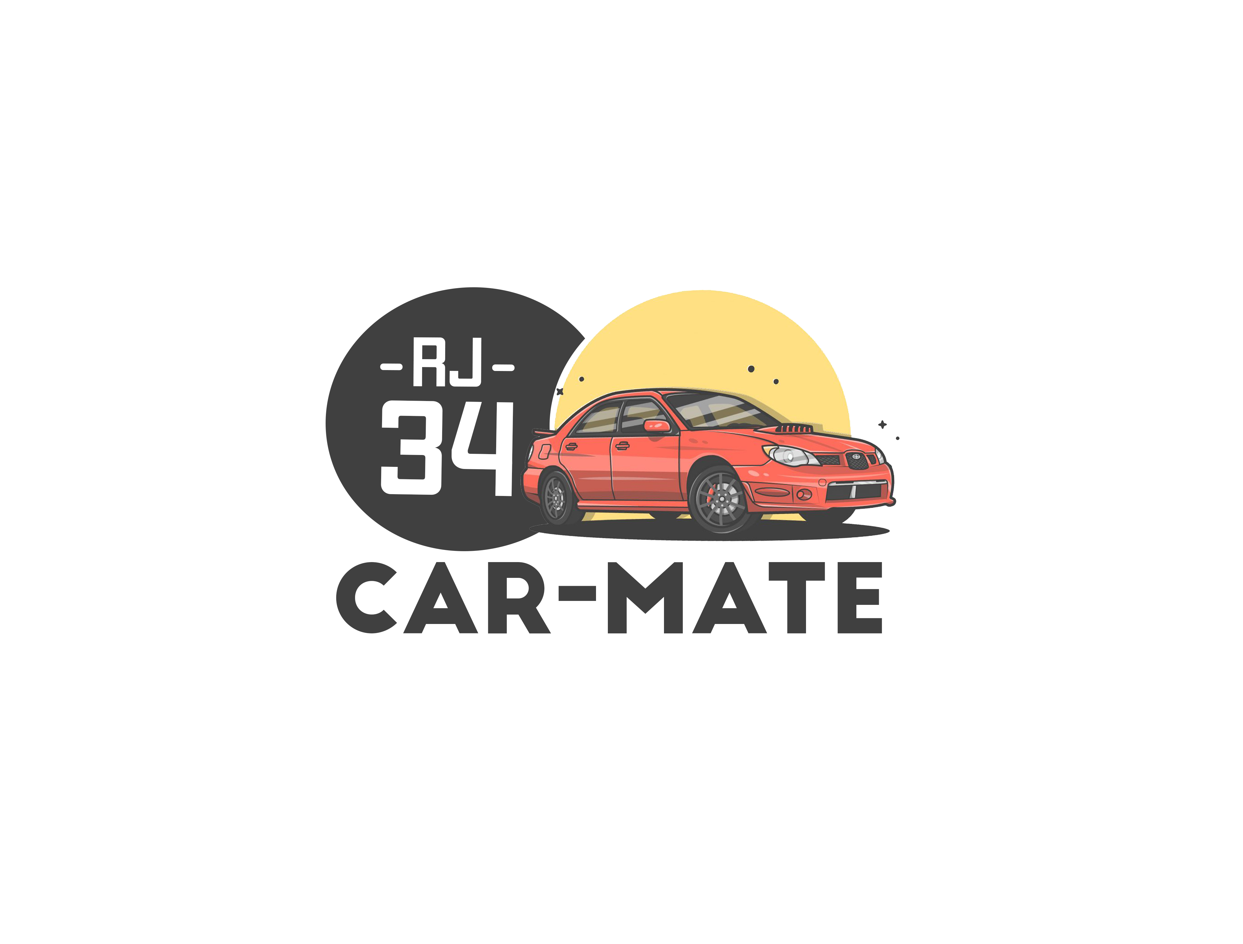 Car mate logo design